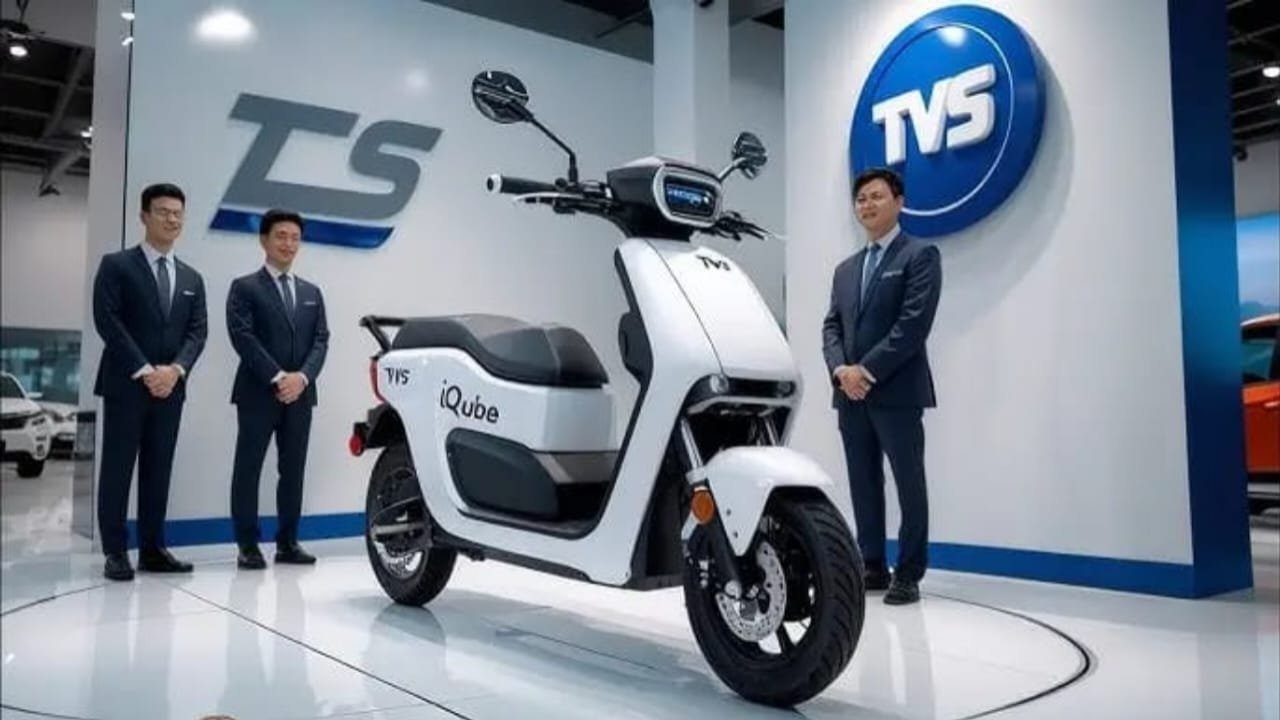 TVS iQube Electric Launches 2025 – 550km Range, 85km/h Top Speed & Smart Connectivity System!